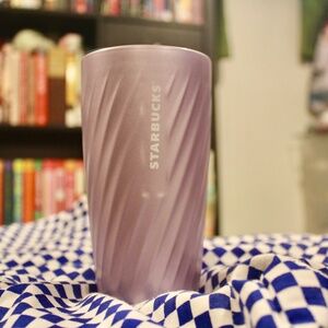 Purple Starbucks Ceramic Tumbler